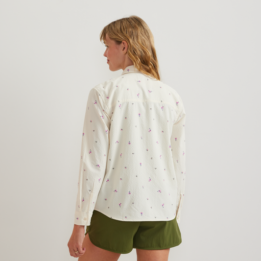 Eddie Bauer Women's Mountain 3.0 Long-Sleeve Shirt - Print alternate view 1