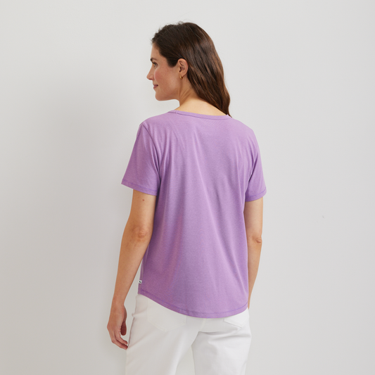 Eddie Bauer Women's Trek Light Hike Short-Sleeve Crewneck T-Shirt alternate view 1