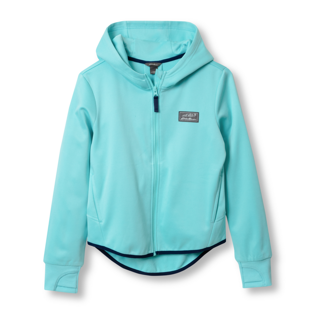 Eddie Bauer Girls Trail Active Hoodie - Solid alternate view 5