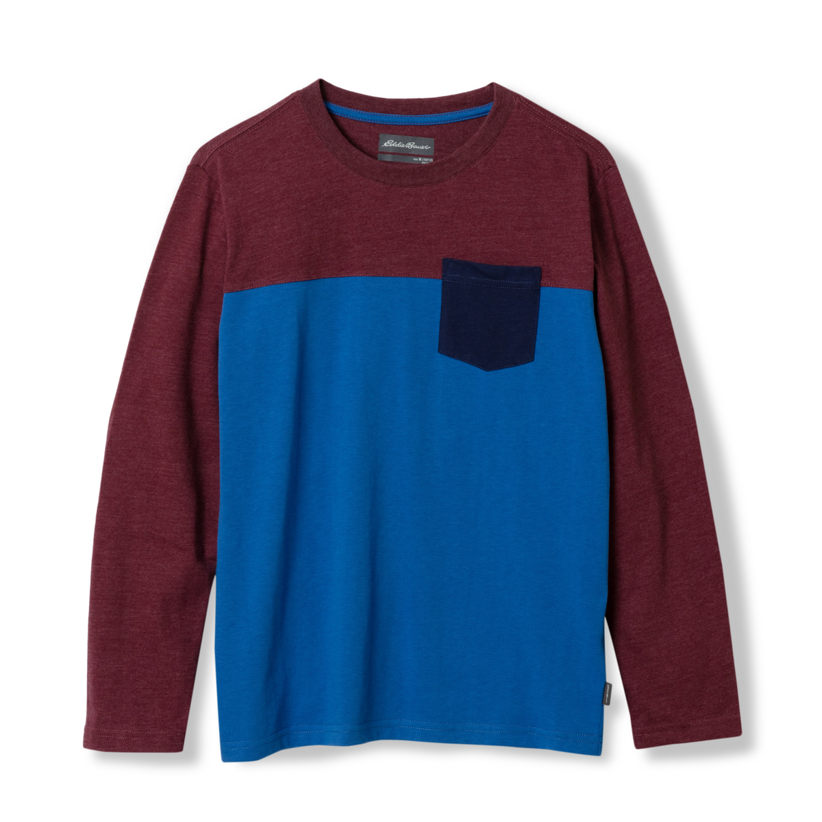 Eddie Bauer Boys Territory Long-Sleeve Pocket T-Shirt alternate view 3