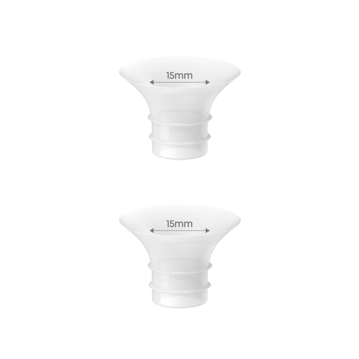eufy Sizing Inserts for All Breast Pump (2-Pack) 15 mm