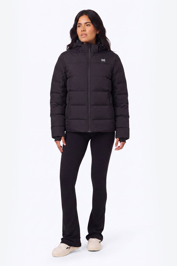 Crest 2.0 Down Jacket Women's - Black by Fieldsheer