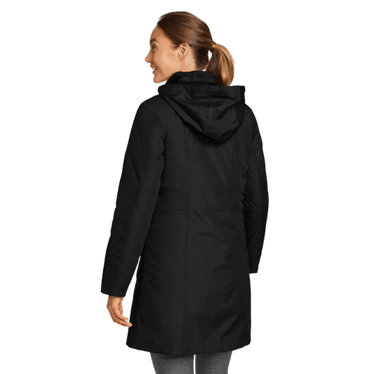 Eddie Bauer Women's Girl on the Go® Insulated Waterproof Trench Coat alternate view 1