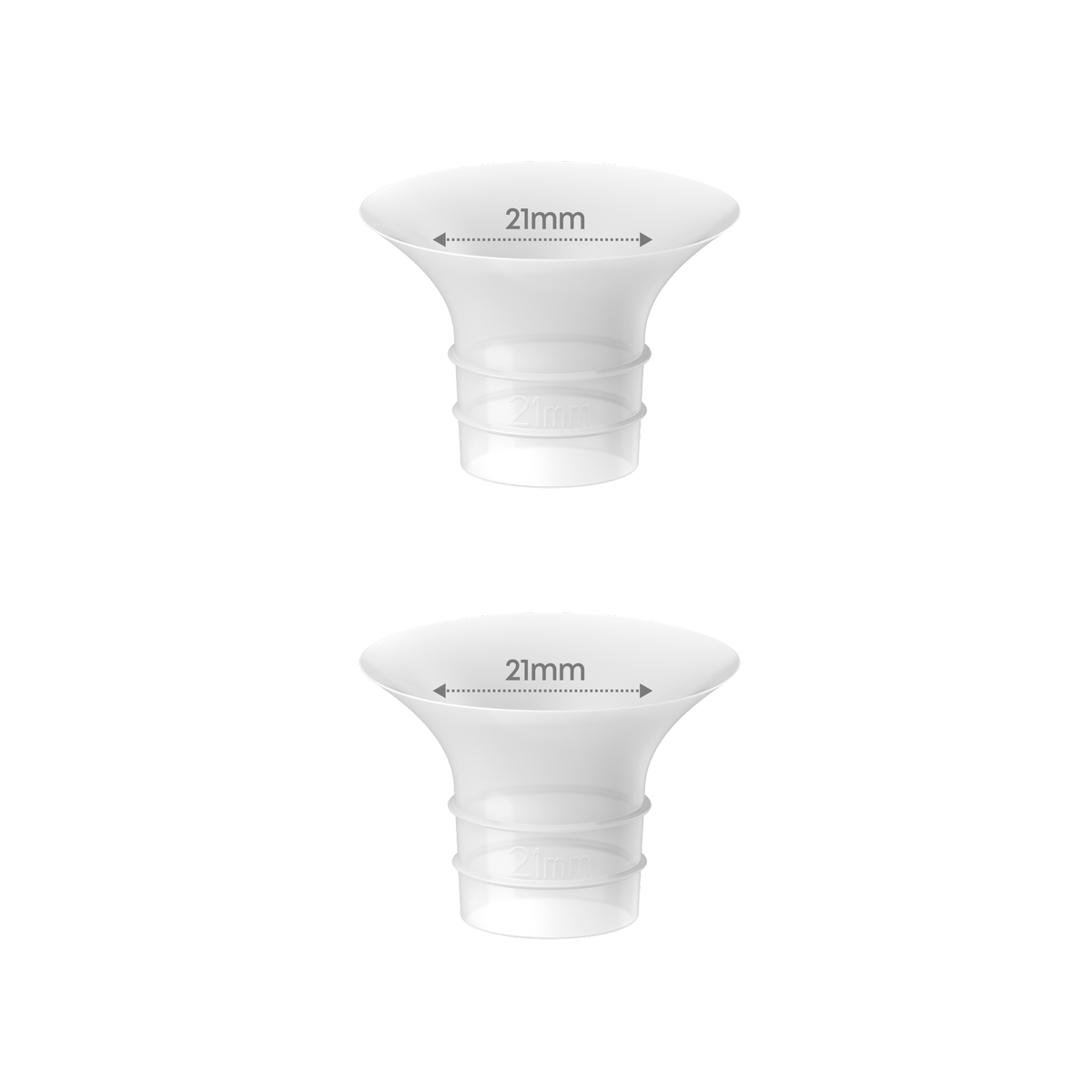 eufy Sizing Inserts for All Breast Pump (2-Pack) 21 mm