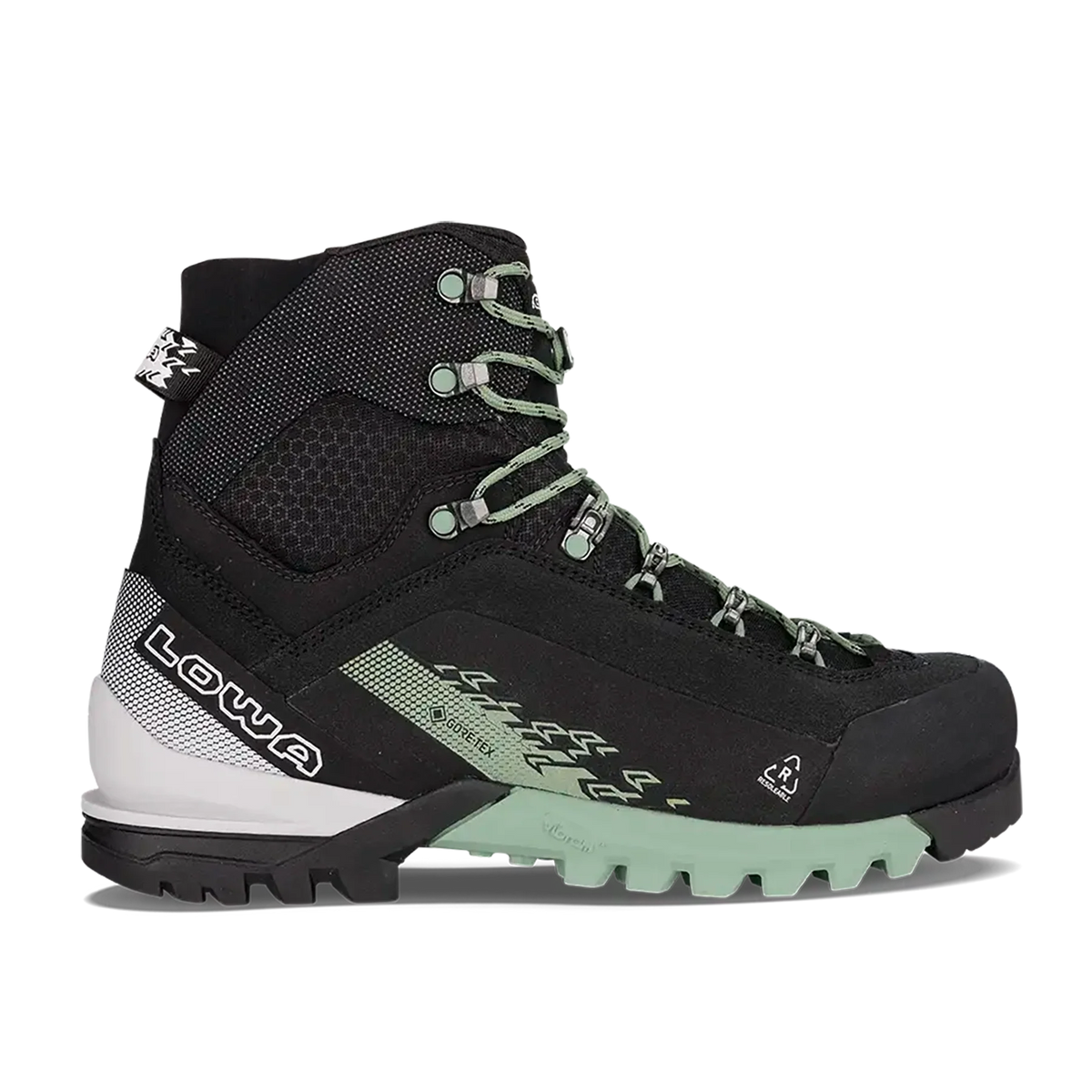Cervino GTX Mid WS - Black/Smoke Green by LOWA