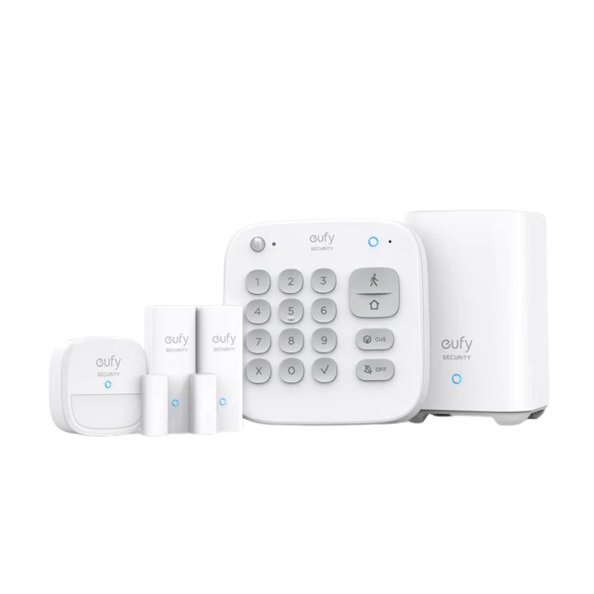 5-Piece Home Alarm Kit White