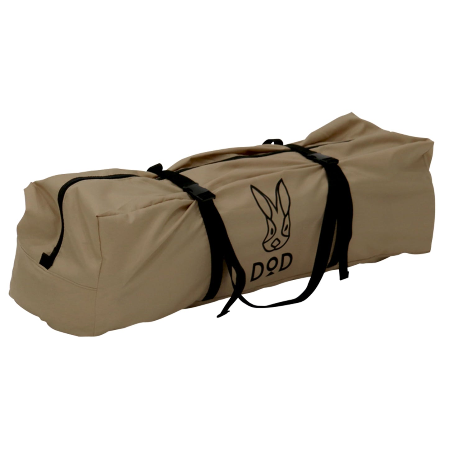 DOD Soto Sleeping Pad for Camping - Extra Thick Self-Inflating Camping - Mattress and Camping Pillow - Tan - Medium