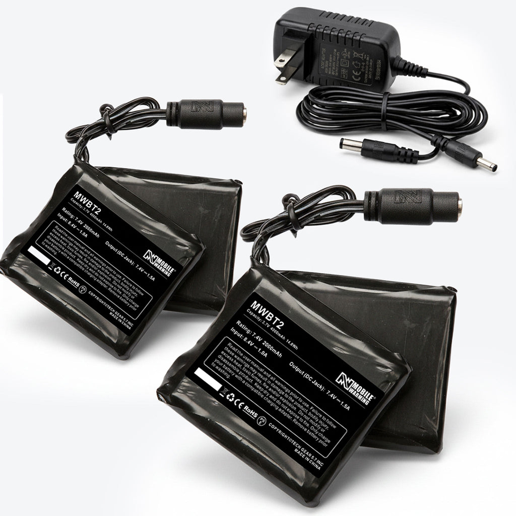 Powersheer™ 7.4v 2-in-1 Glove Battery - 2 Pack by Fieldsheer