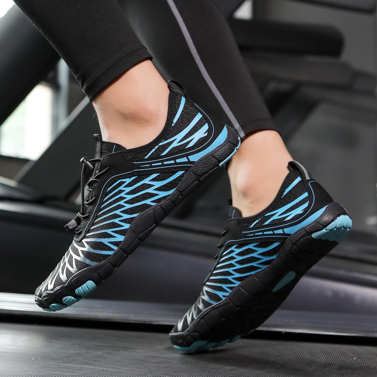 Hike Barefoot Shoes for Womens Men,Quick Dry Water Shoes,Beach Pool Aqua Swim Surf Hiking Walking Shoes,Non-Slip Athletic Footwear Wide Toe Water Shoes