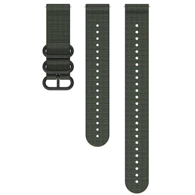 Suunto 22mm Explore 1 Textile Strap Forest Green M+L