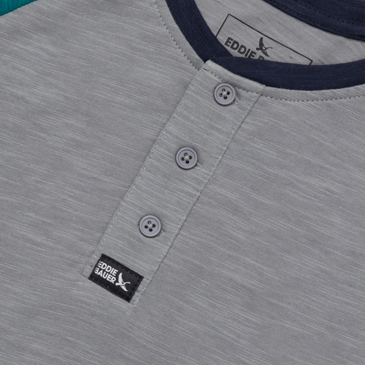 Eddie Bauer Boys Basin Henley Shirt alternate view 1