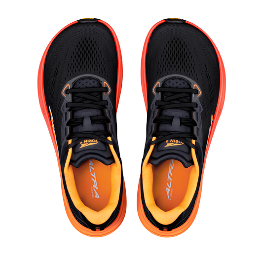 Altra Men's Torin 9 - Black/Orange Pop/Coral - image 2
