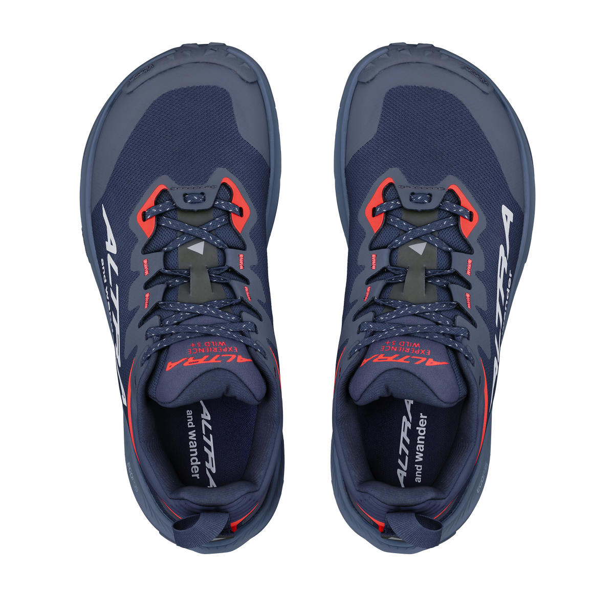 Altra Men's Experience Wild 3+ X and wander - Carbon/Silver/Direct Red - image 6