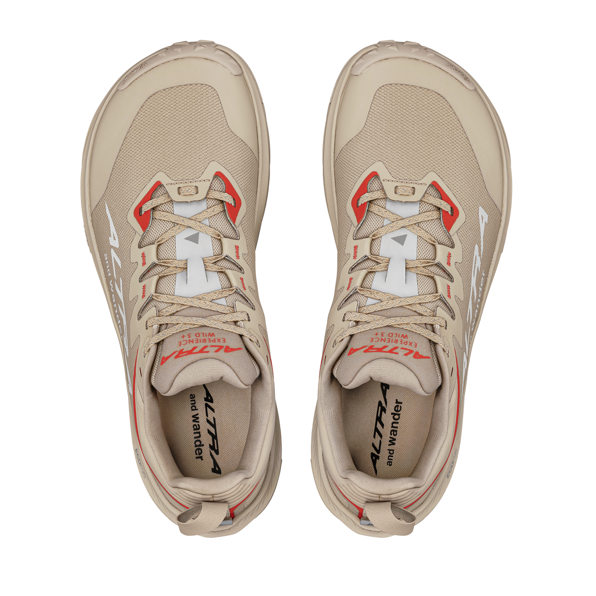 Altra Women's Experience Wild 3+ X and wander - Humus/Silver/Direct Red - image 6
