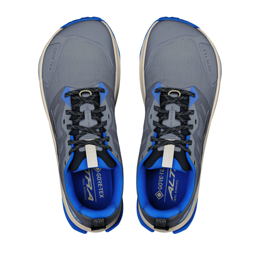 Altra Men's Lone Peak 9 GTX - Steel Gray/Black/Blue - image 2