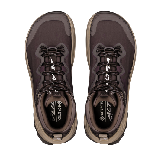 Altra Men's Olympus 7 Mid GTX - Chocolate Brown/Brown - image 2
