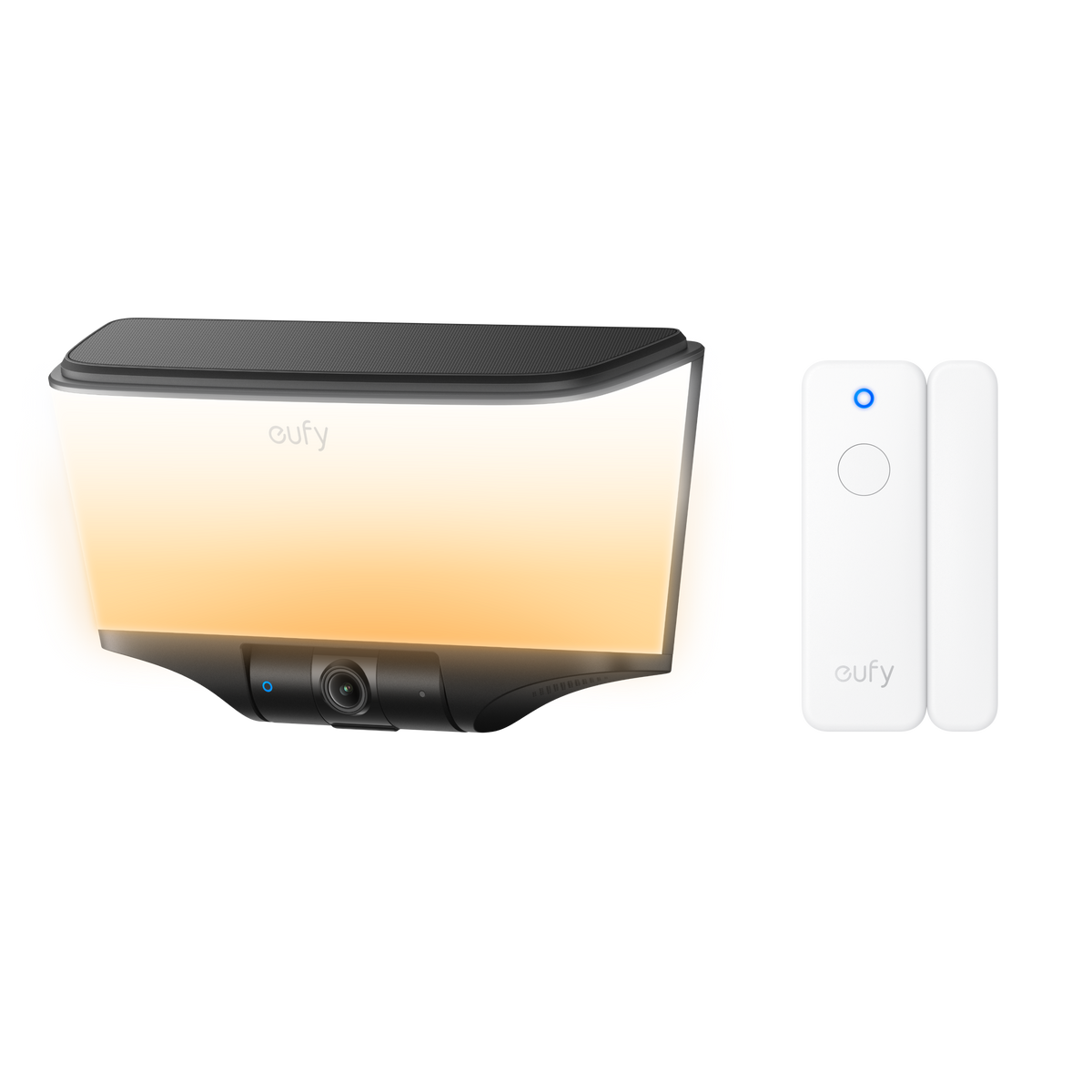 eufy Wall Light Cam S4 + Entry Sensor White