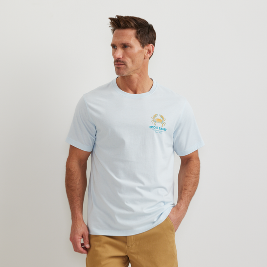 Eddie Bauer Men's EB Fish Layout T-Shirt alternate view 1