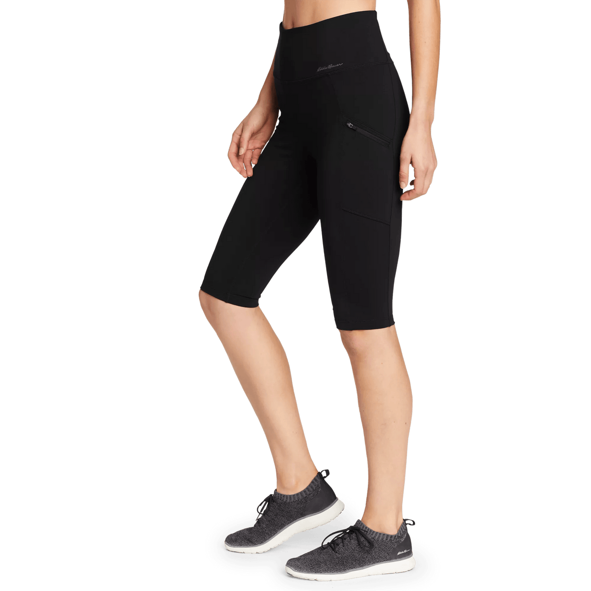 Eddie Bauer Women's Traverse Trail High-Rise Knee Shorts alternate view 4