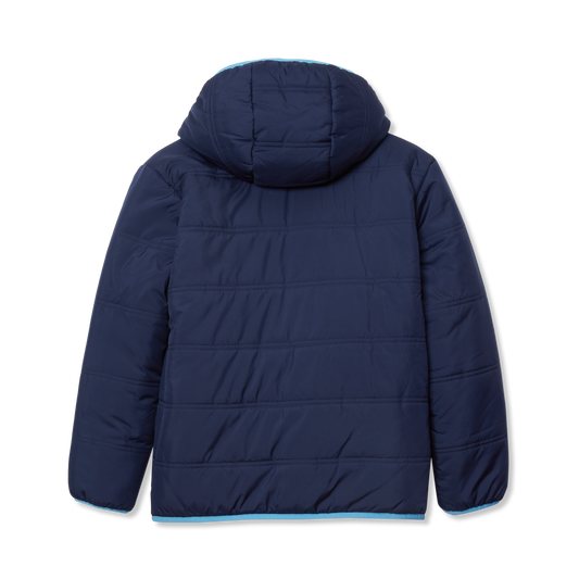 Eddie Bauer Girls Deer Harbor Reversible Hooded Jacket alternate view 1