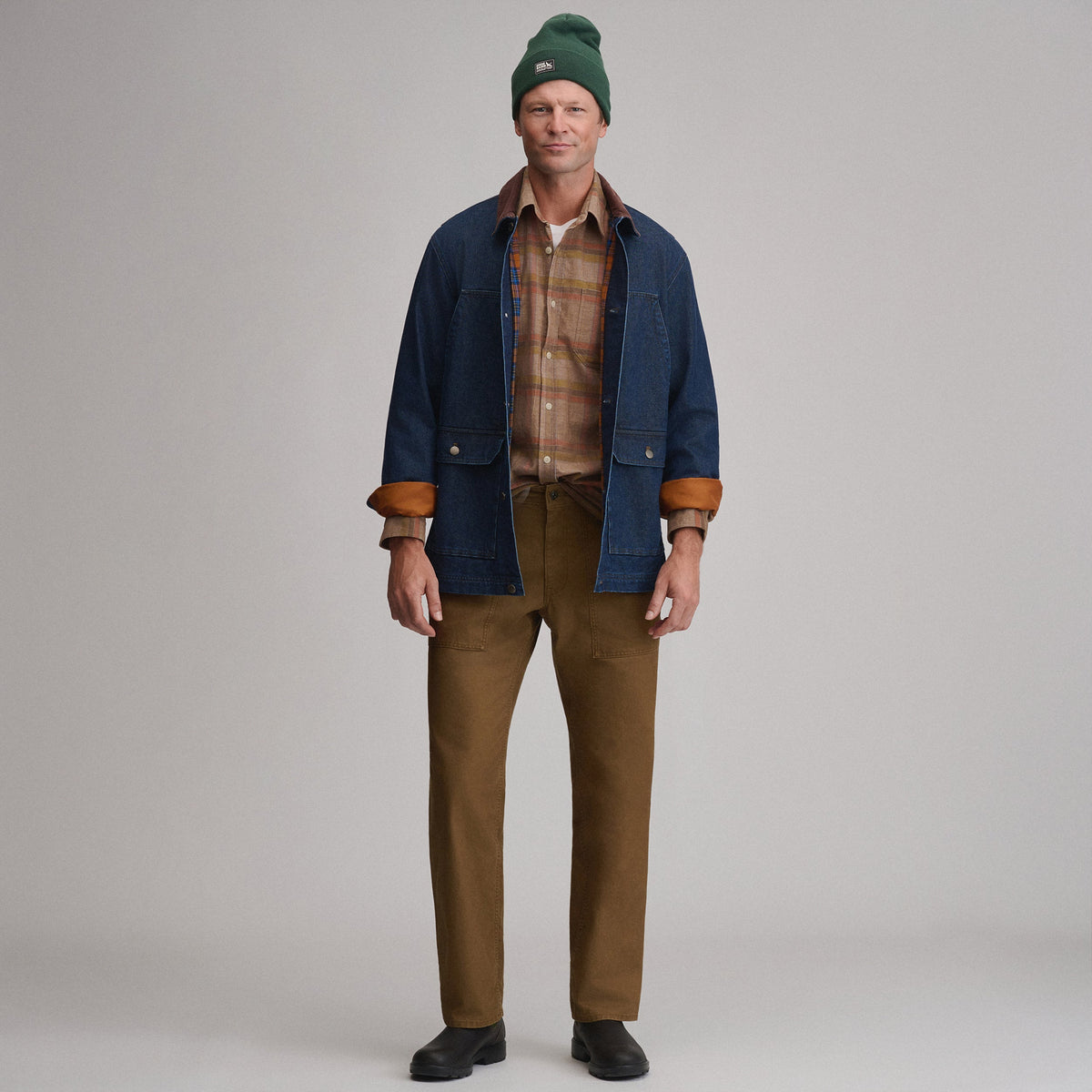 Eddie Bauer Men's EB Denim Barn Coat alternate view 4
