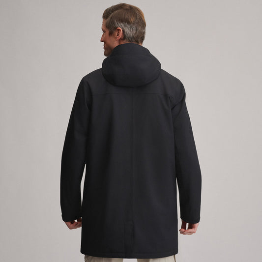 Eddie Bauer Men's Mainstay Insulated Waterproof Hooded Trench Coat alternate view 1