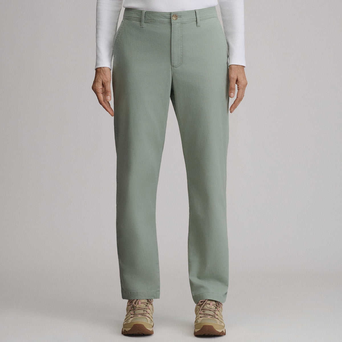 Eddie Bauer Women's Flannel Lined Cotton Pants alternate view 5