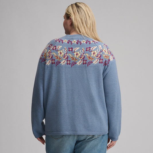 Eddie Bauer Women's Placed Intarsia Sweater alternate view 1
