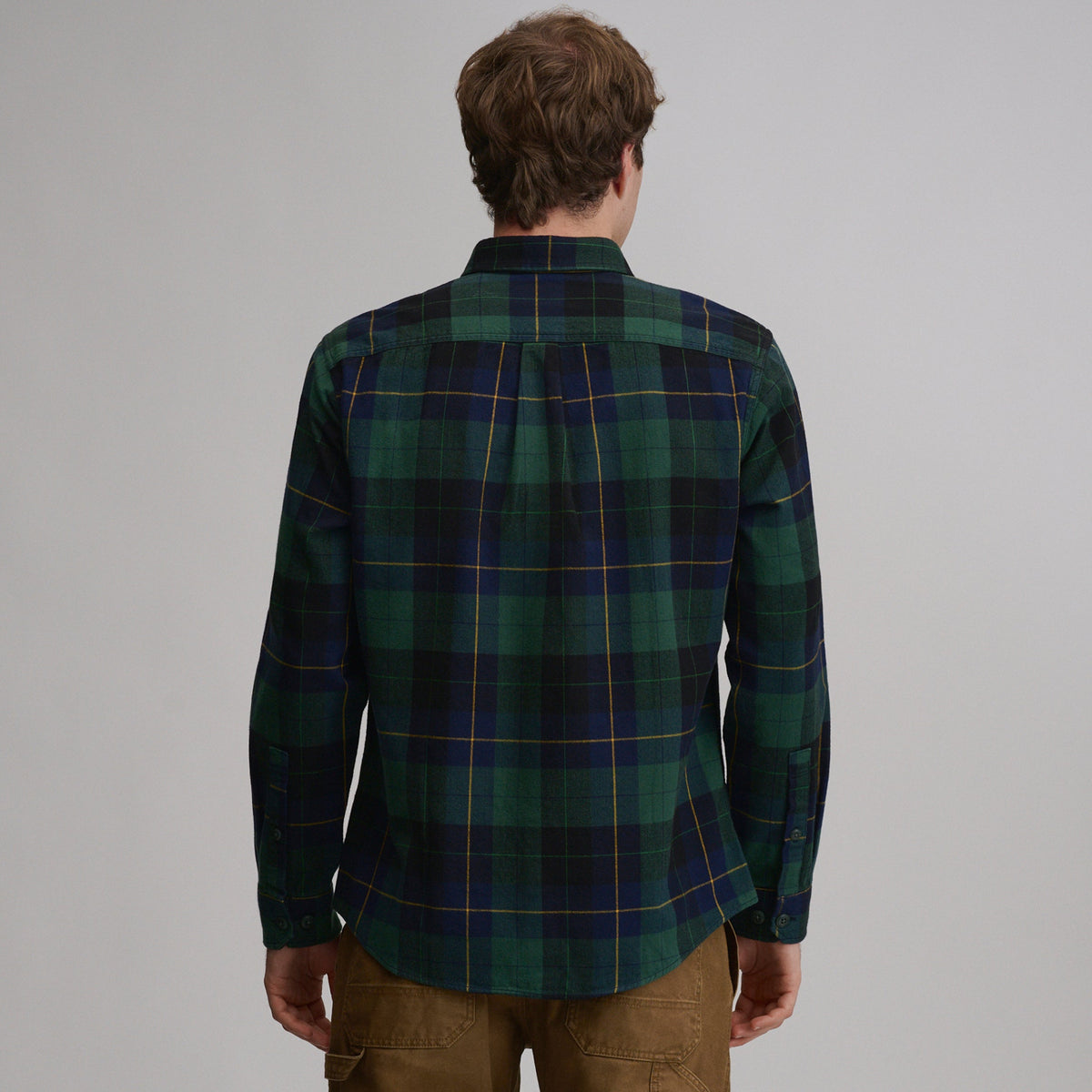 Eddie Bauer Men's Eddie's Favorite Classic Fit Flannel - Plaid alternate view 5