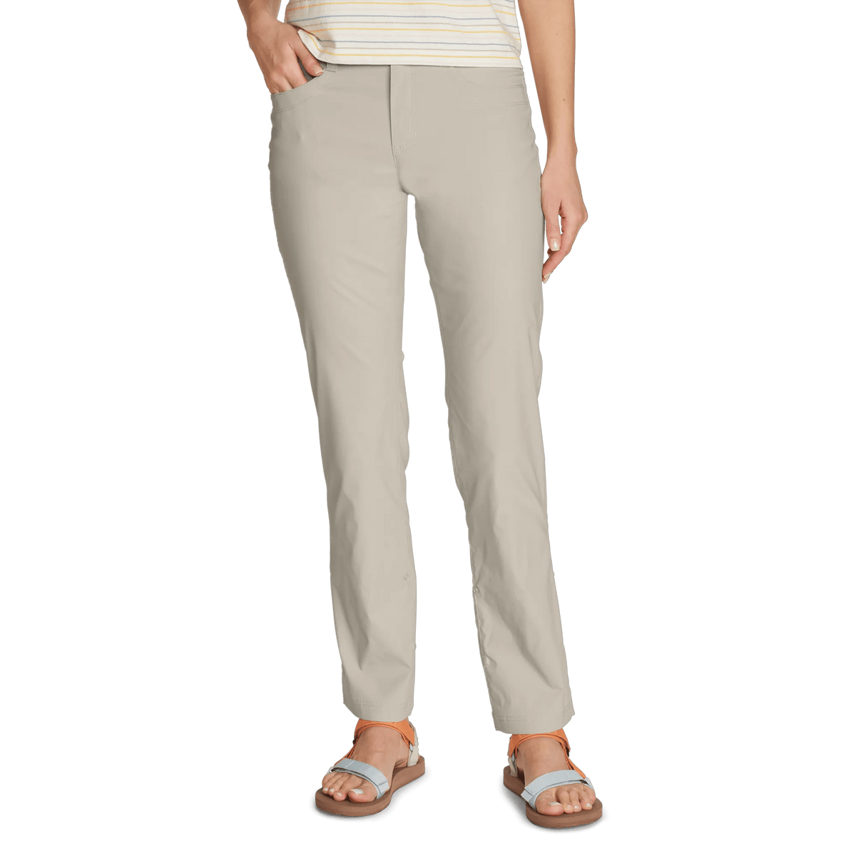 Eddie Bauer Women's Sightscape Horizon Convertible Roll-Up Pants alternate view 5