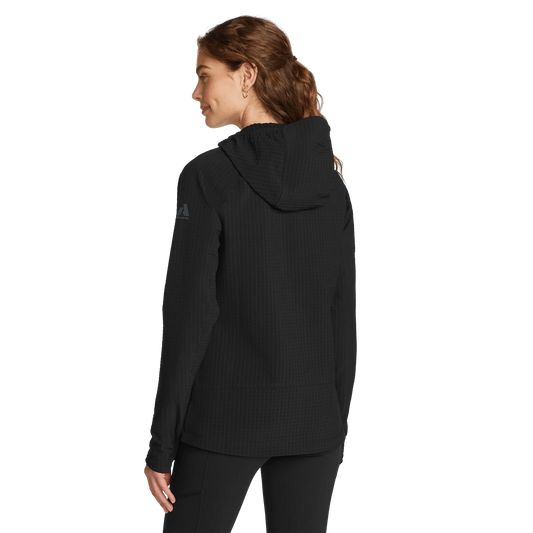 Eddie Bauer Women's Sandstone Backbone Grid Shell Hoodie alternate view 1