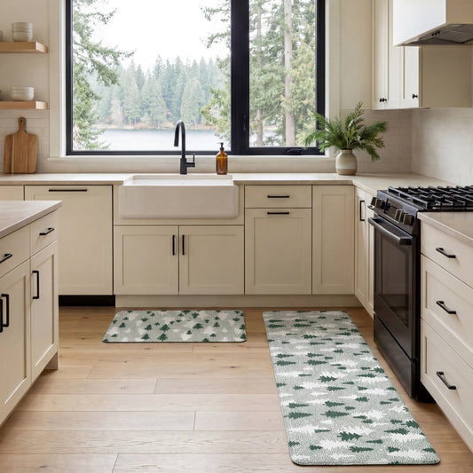 Eddie Bauer Anti-Fatigue Holiday Christmas Trees Kitchen Mats alternate view 1