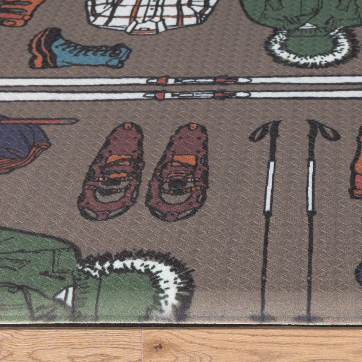Eddie Bauer Anti-Fatigue Holiday Winter Sportswear Kitchen Mats alternate view 4