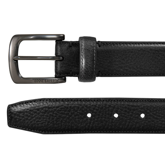Eddie Bauer Men's Classic Feather Edge Leather Belt alternate view 1