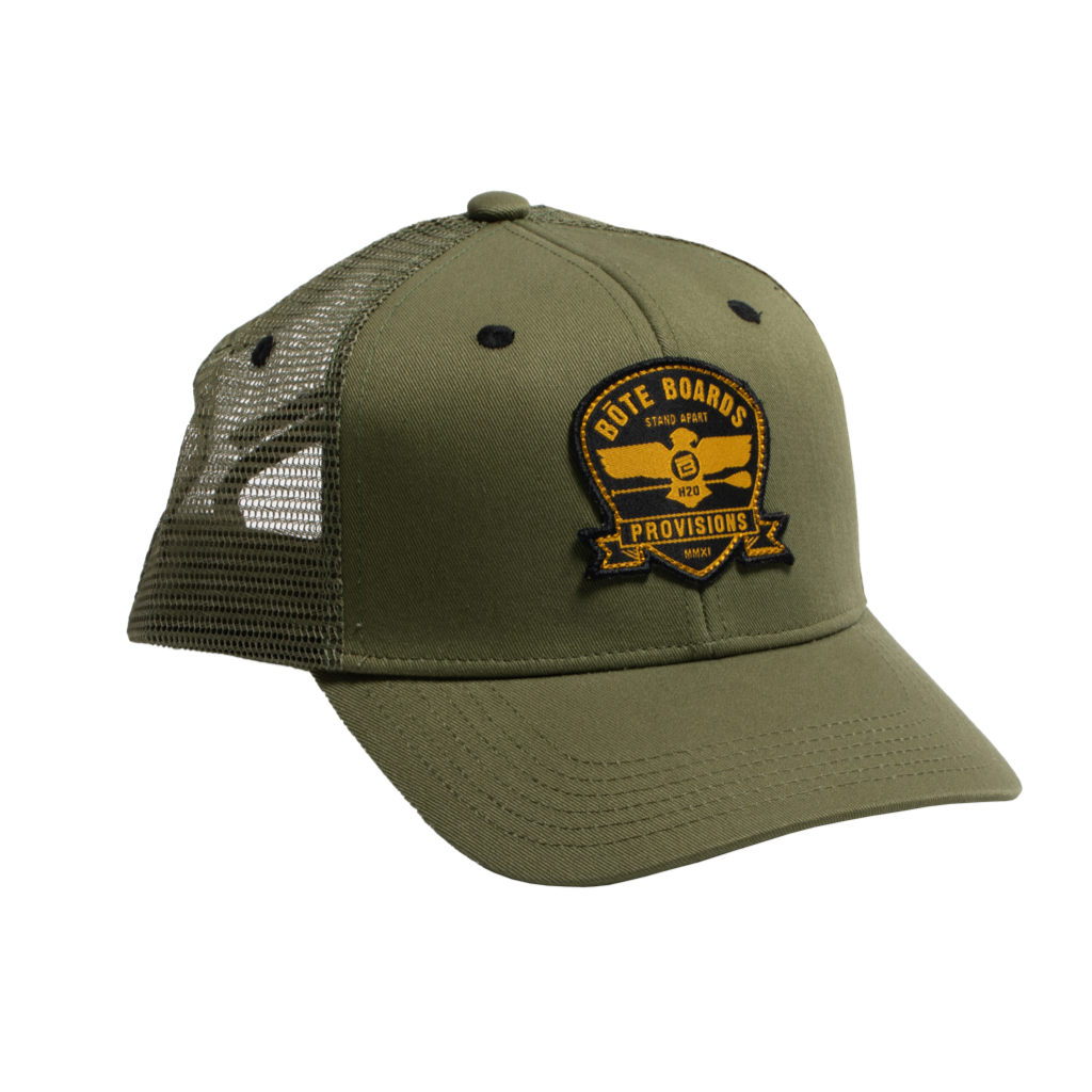 Eagle Supply Trucker Hat by Bote, available through BOTE