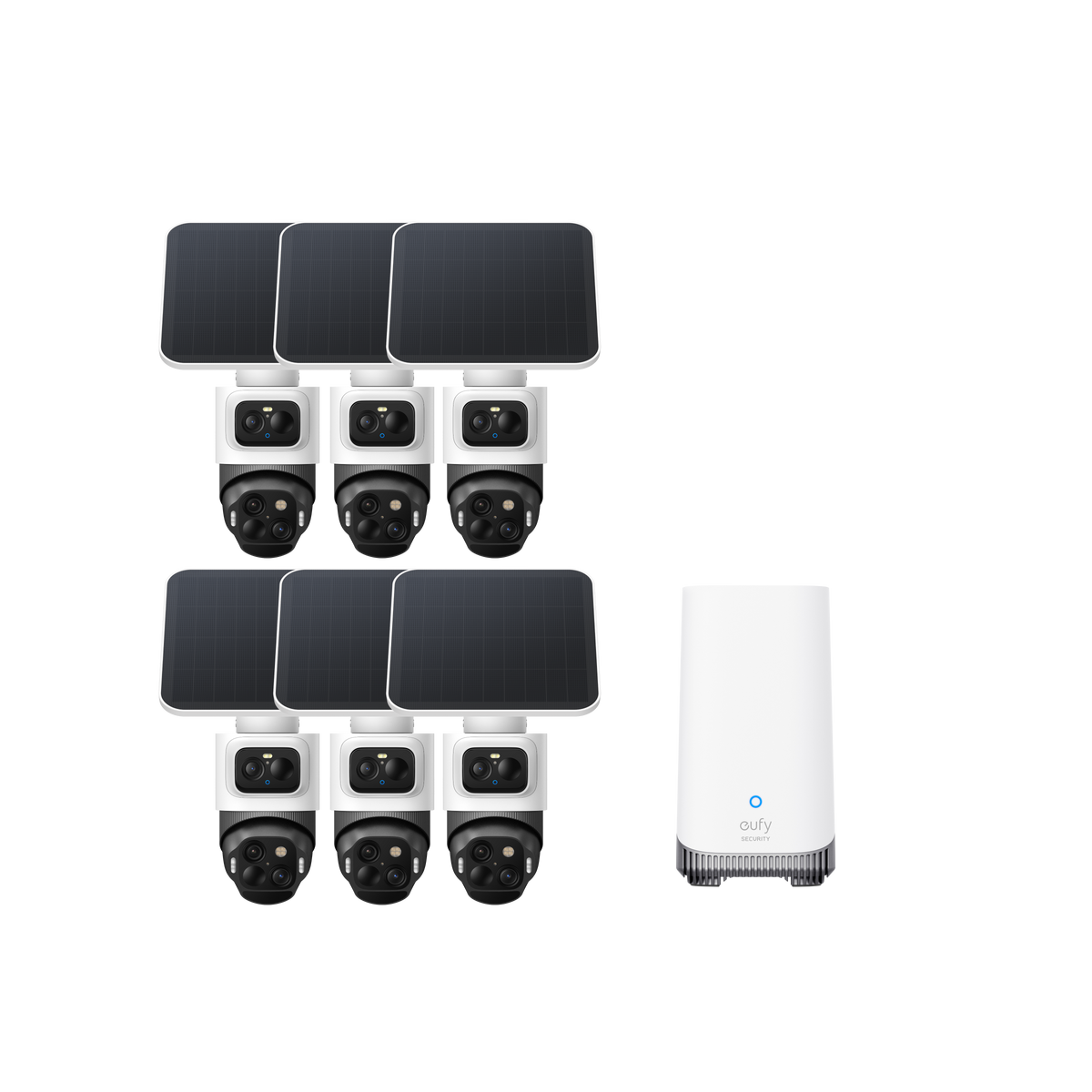 eufyCam S4 6-Cam Kit White