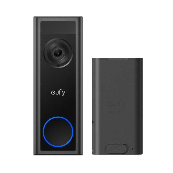eufy Video Doorbell C31 with Battery Pack black
