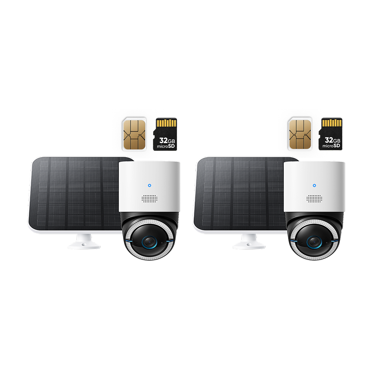 eufy 4G LTE Cam S330 (2-Cam Pack) white