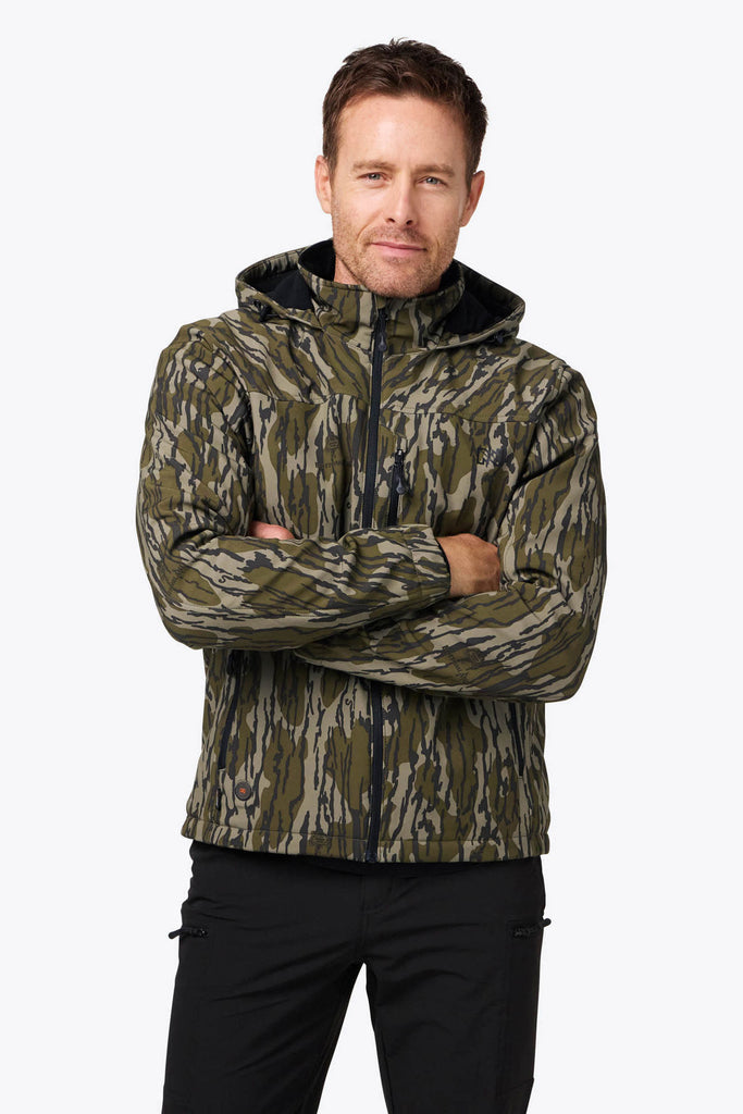 BLX Mossy Oak Heated Jacket Men's by Fieldsheer
