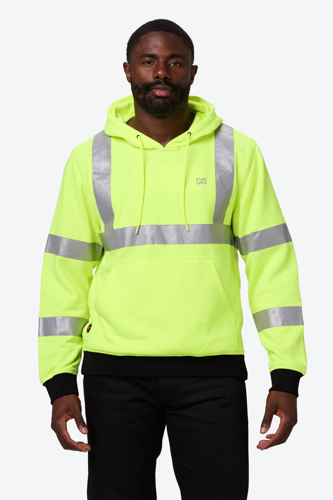 HI-VIS Pullover Hoodie Men's by Fieldsheer
