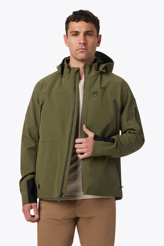 Nomad Heated Jacket Men's - Olive by Fieldsheer