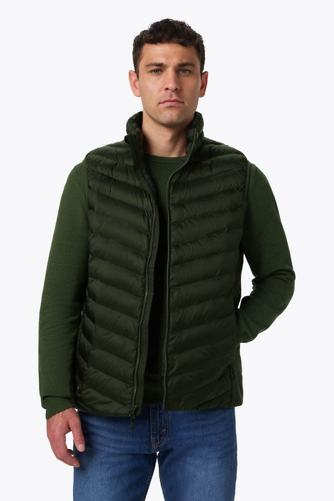 Backcountry Xtera Heated Vest Men's - Forest Green by Fieldsheer