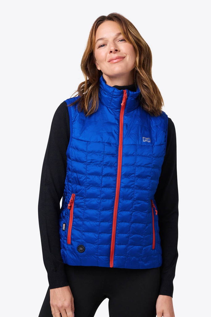 Backcountry Heated Vest Women's - Buffalo Blue by Fieldsheer