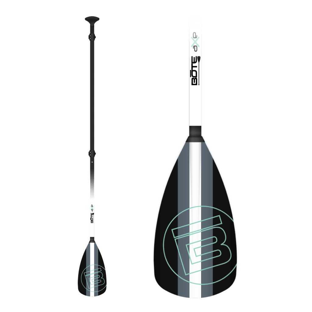 3-Piece Adjustable Carbon Paddle Black by Bote, available through BOTE
