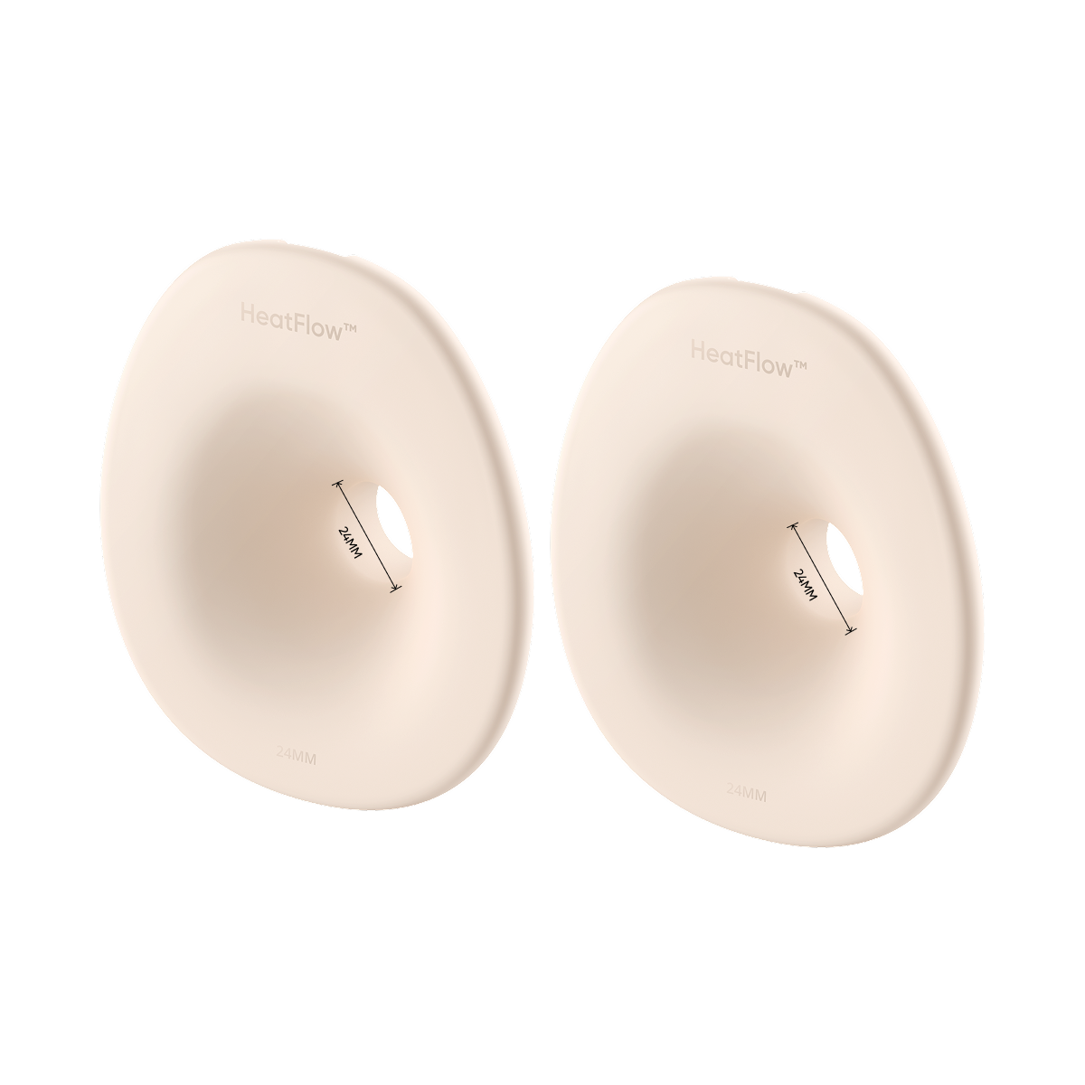 eufy 24 mm Flange (2-Pack) for Breast Pump E20 / S1 / S1 Pro E20 / S1 / S1 Pro Original 24mm Flange (2-Pack)