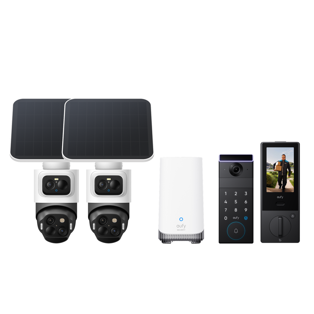 eufyCam S4 2-Cam Kit + eufy FamiLock S3 Max bundle