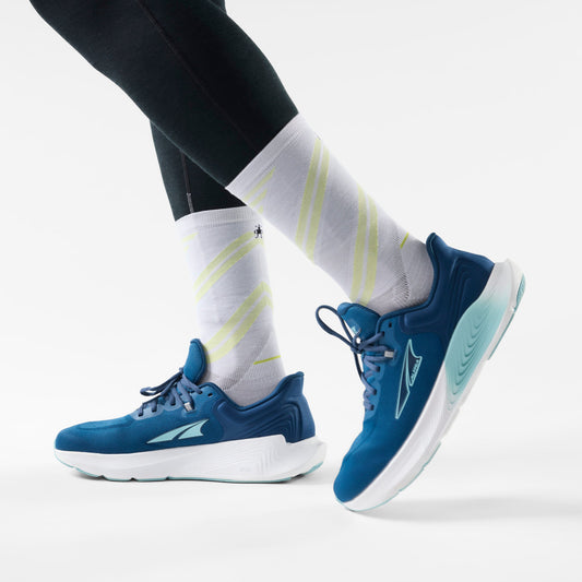 Altra Run Zero Cushion Pattern Crew Socks - White - image 2