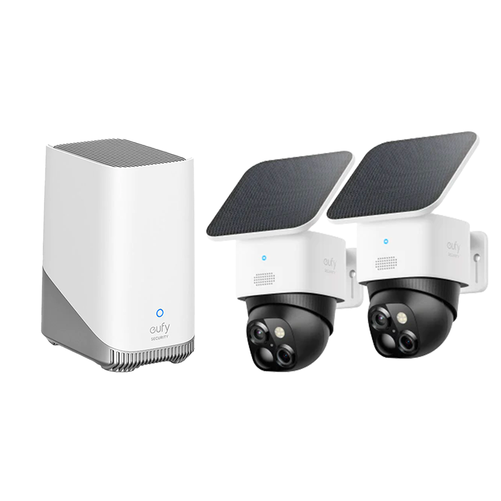 SoloCam S340 (2-Pack) + eufy HomeBase™ S380 White