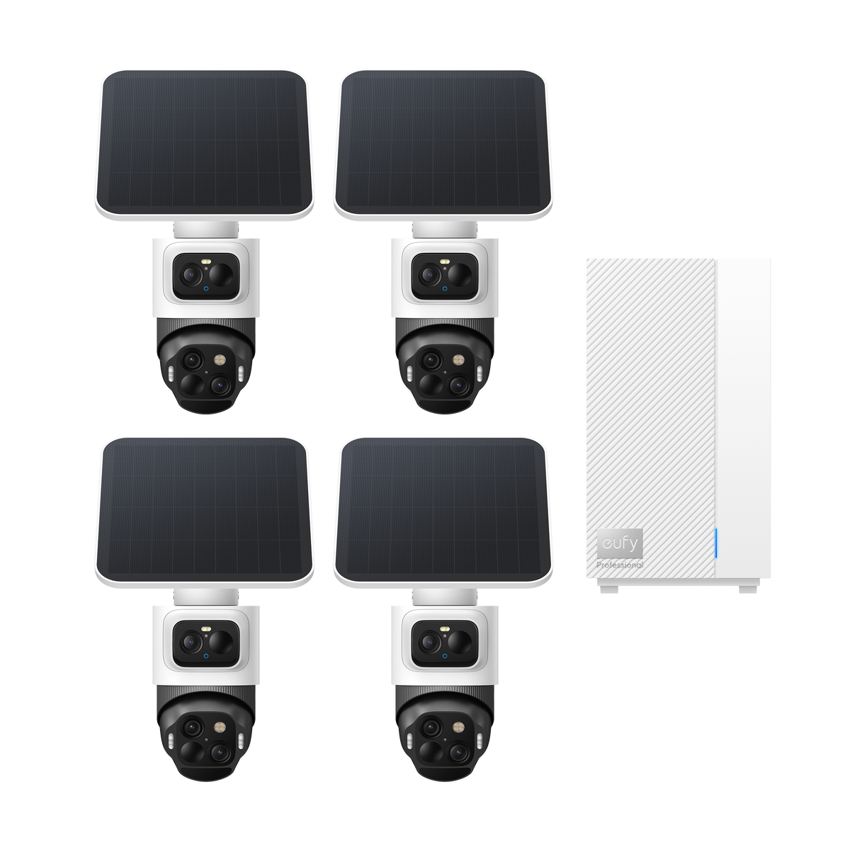 eufyCam S4 (4-Cam Kit) + eufy HomeBase™ Professional S1