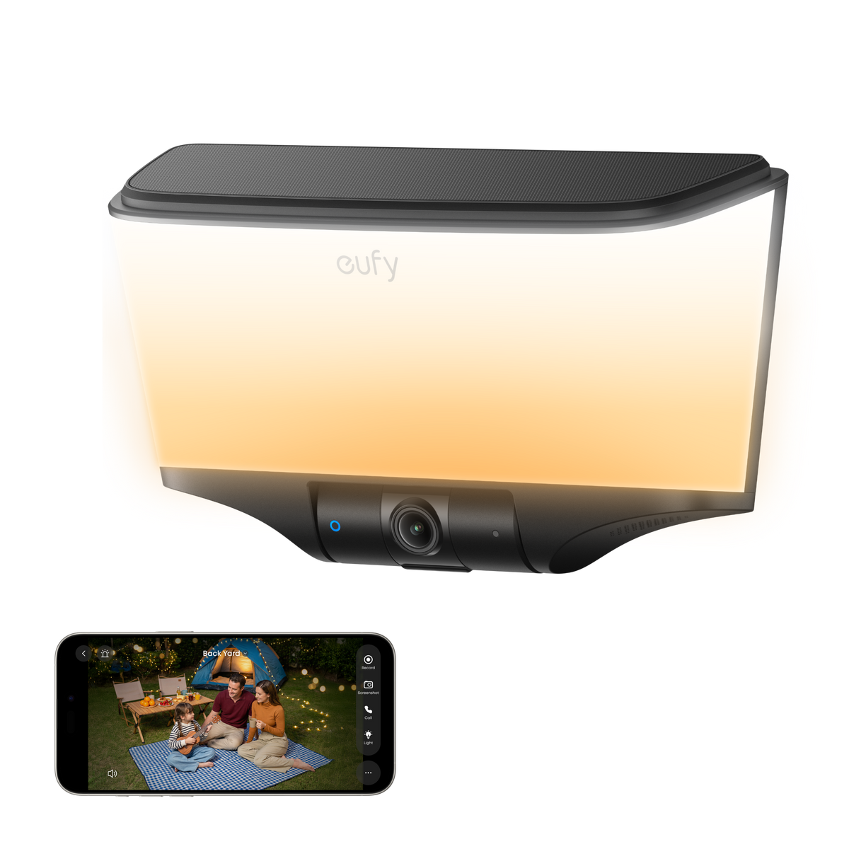 eufy Wall Light Cam S4 White